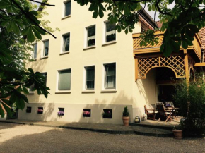 Отель Ferienwohnung Landhaus Hohenstein, Schwimmteich, ruhige Lage  Хессиш-Ольдендорф